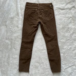 MOTHER Brown Skinny Jeans